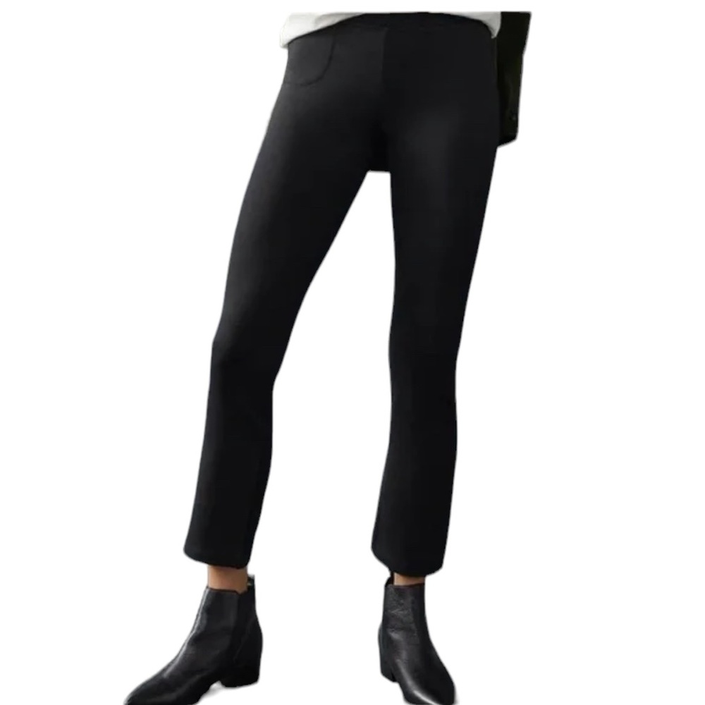 American Giant No-BS Kick Flare Pants - Black - Picture 2 of 13